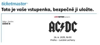 AC/DC 26. 6. 2025 Letňany, stání B