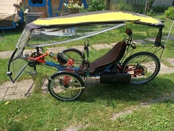Lehokolo elektricka trojkolka plne odpružená