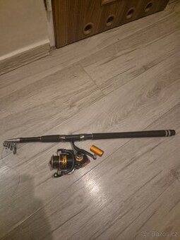 Teleskopický prut diawa 240cm