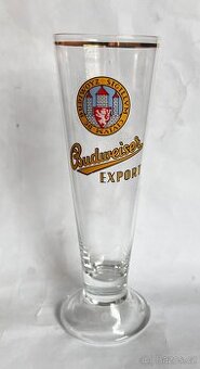 Stará pivní sklenice Budvar