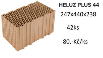 Heluz PLUS 44 REZERVACE