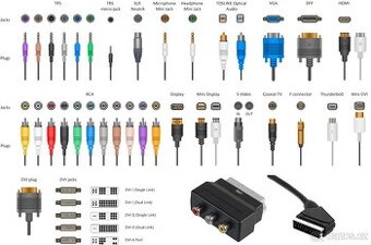 AUDIO VIDEO KABELY / REDUKCE