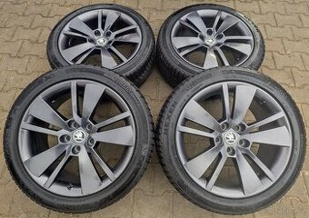 Alu kola originál Škoda Superb III 5x112 R18 Zenith
