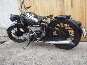 Zundapp KS 600 1936 s platnou českou SPZ