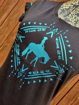 Westernové tričko Azték