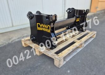 Rýchloupínač JCB 3CX, rýchloupínák JCB 4CX, adaptér použitý