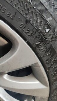 Prodám ALU letní kola kompletní skoda - 1