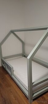 Domečková postel 100x190