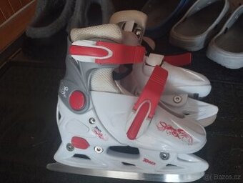 Dívčí rostoucí lední brusle 27 - 30