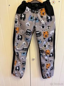 Zimní softshellové kalhoty v. 10-11 let