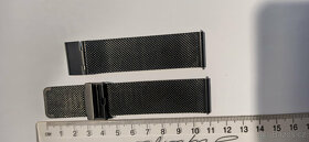 Milánský tah-řemínek na hodinky ,mesh, černý.