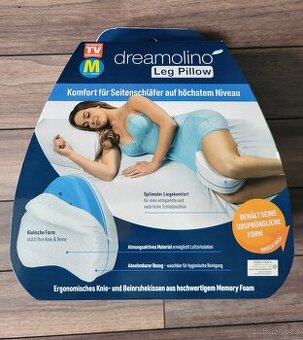 Ergonomický polštář na nohy Dreamolino Leg Pillow. 