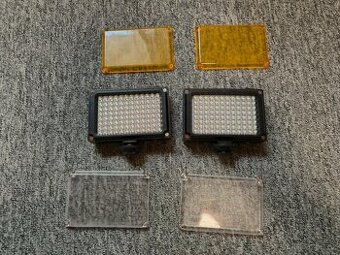 2ks zakladních světel studena tepla 4XAA, USB, na stativ