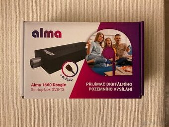 Miniaturní Set-top box ALMA 1660 Dongle DVB-T2/HEVC – Skryjt