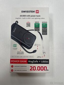 Powerbanka Swissten 20.000mAh