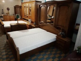 RUSTIKÁLNÍ KOMPLETNÍ LOŽNICE MONACO