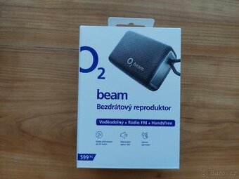 Nový bluetooth bezdrátový reproduktor O2 beam - SLEVA