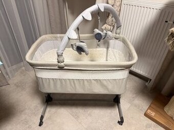 Postýlka MoMi REVO světle šedá