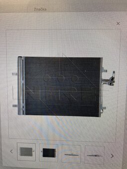Ford - Galaxy II. Mondeo IV. S-Max. chladič klimatizace.