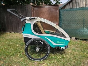 QERIDOO Vozík Kidgoo2 za kolo