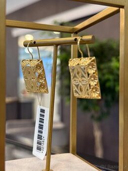 Zlaté náušnice (585/1000), 13,96g