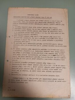 Škoda 1000 MB - Instrukce z roku 1969