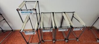 Pojízdné gravitační regály