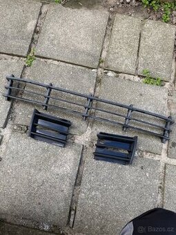 Mlhovky + mřížky Škoda Octavia II přední nárazník