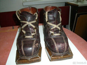 Prodám starožitné kožené boty a nové pracovní boty