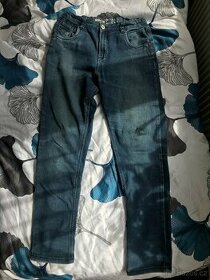 Prodám modré elastické džíny - 1