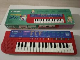 Dětské piano Casio SA-5-FUNKČNÍ - 1