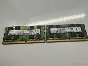 Operační paměťi Samsung 16GB(32GB), DDR4, 2666Mhz
