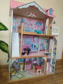 Dřevěný domeček pro panenky KidKraft