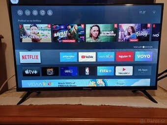 Smart TV Hisense 32A4BG-úhlopříčka 80cm,Wi-Fi, DVB-T2