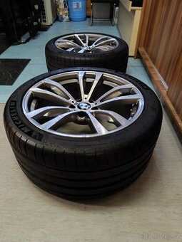Originál disky 20" 5x120 BMW + pneu - 1