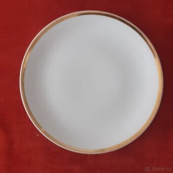 dezertní porcelánové talířky - 1