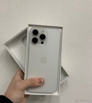 iPhone 15 Pro Max 256 Bílý