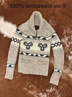 Islandsky vlneny svetr 100% lambswool zn Aritzia - 1