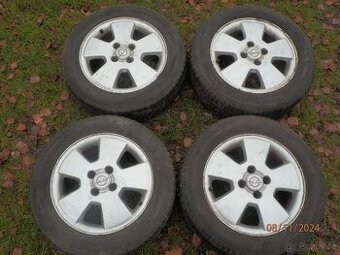 4xObuté letní lité kola na OPEL ASTRA G 195/60 R15