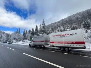 Řidič sk.B+E na mez. dopravu plachtovou dodávkou