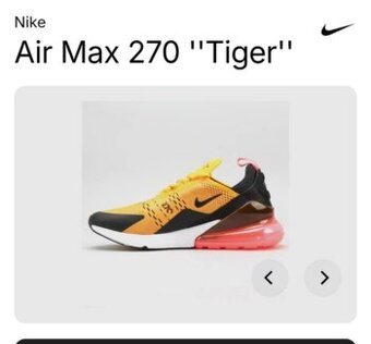Niké Air  Max 270 Tiger