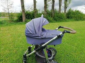 Kočárek dvojkombinace Baby Design s bohatým příslušenstvím