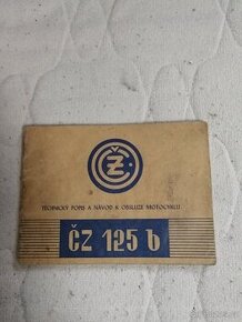 Návod k obsluze ČZ 125 B
- 1