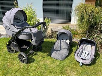 Prodám kočárek Noordi Fjordi + vajíčko Maxi Cosi Pebble Pro