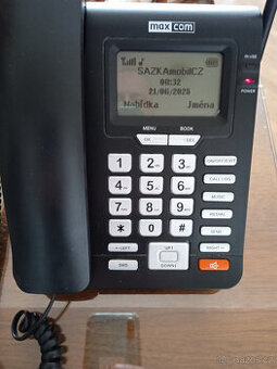 Maxcom MM28D-Stolní gsm telefon na sim kartu