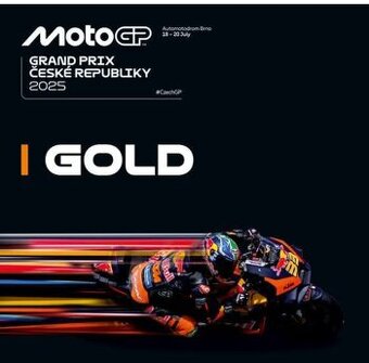 Prodám vstupenku Gold Moto GP