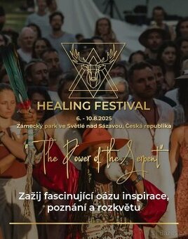 Healing festival 2025 ve Světlé nad Sázavou