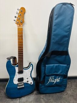 Elektrické ukulele Flight Pathfinder Ocean Blue Baritone