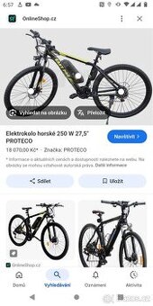Horské elektrokolo easy pro