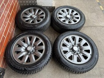 4ks 16" 5x112 škoda HYBRID Antracit O4 zimní 90%